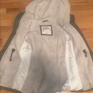 Abercrombie green winter coat